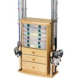 Primer vertikalnog ormana za štapove i ribolovački pribor Primer vertikalnog ormana za štapove i ribolovački pribor